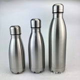 2019 350ML/750ML Stainless Cola Motion Sports Water Bottle Rugged Water Cup Monolayer Metal Color Cola Drink Bottle Drinkware