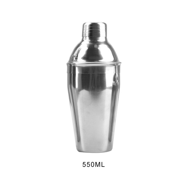 1PC 250/350/550/750ml Professional Boston Martini Cocktail Wine Mixer Barware Stainless Steel Cocktail Shaker Party Bar Tools