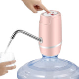 ZILU Home Water Dispenser Pump, USB Charging Automatic Electric Water Pump Portable Drinking Bottles Drinkware Switch Tools