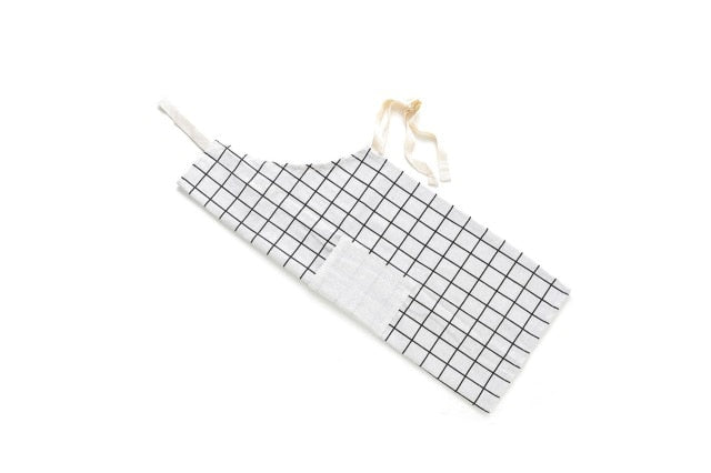 Half Body Sleeveless Cotton Apron For Cooking Oil-Proof Clean Apron Kitchen Overalls Bakery Bust Apron Household Products