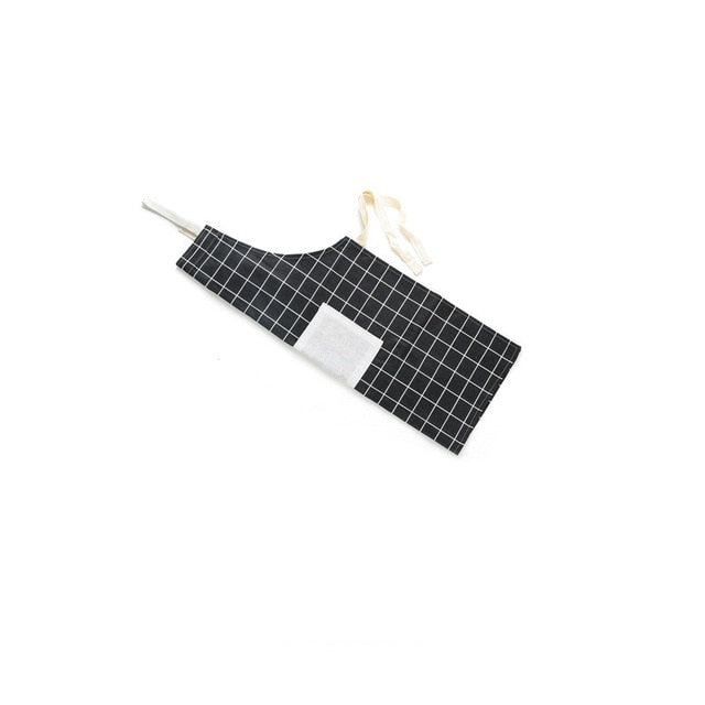Half Body Sleeveless Cotton Apron For Cooking Oil-Proof Clean Apron Kitchen Overalls Bakery Bust Apron Household Products