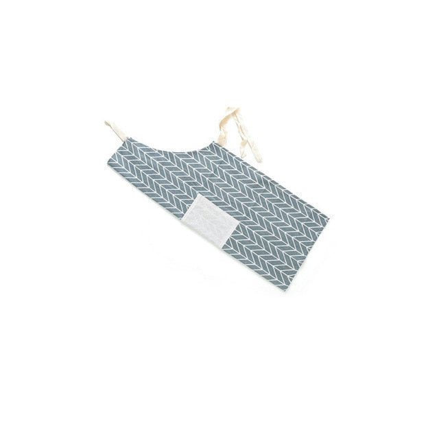 Half Body Sleeveless Cotton Apron For Cooking Oil-Proof Clean Apron Kitchen Overalls Bakery Bust Apron Household Products