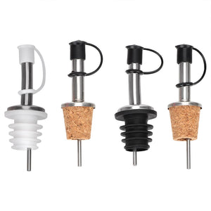 Stainless Steel Bottle Stopper Bar Tools Wine Pourer Wine Stopper  Barware